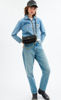 COACH BROOK FLAP CHAIN BAG