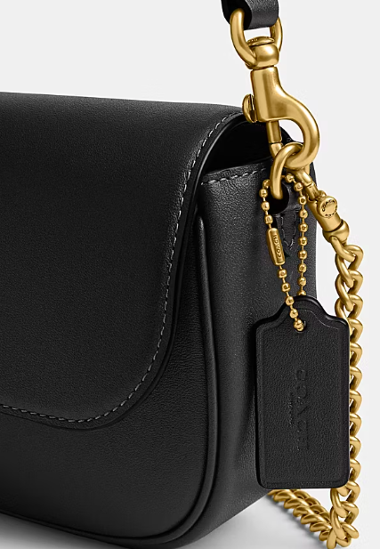 COACH BROOK FLAP CHAIN BAG