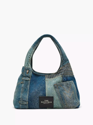 MARC JACOBS THE DECONSTRUCTED DENIM SACK BAG