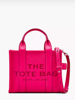 MARC JACOBS THE LEATHER SMALL TOTE BAG