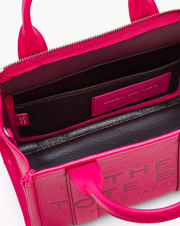 MARC JACOBS THE LEATHER SMALL TOTE BAG